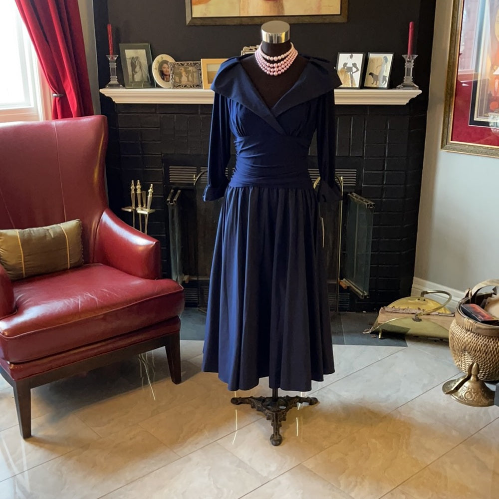 Navy formal dress sz 10