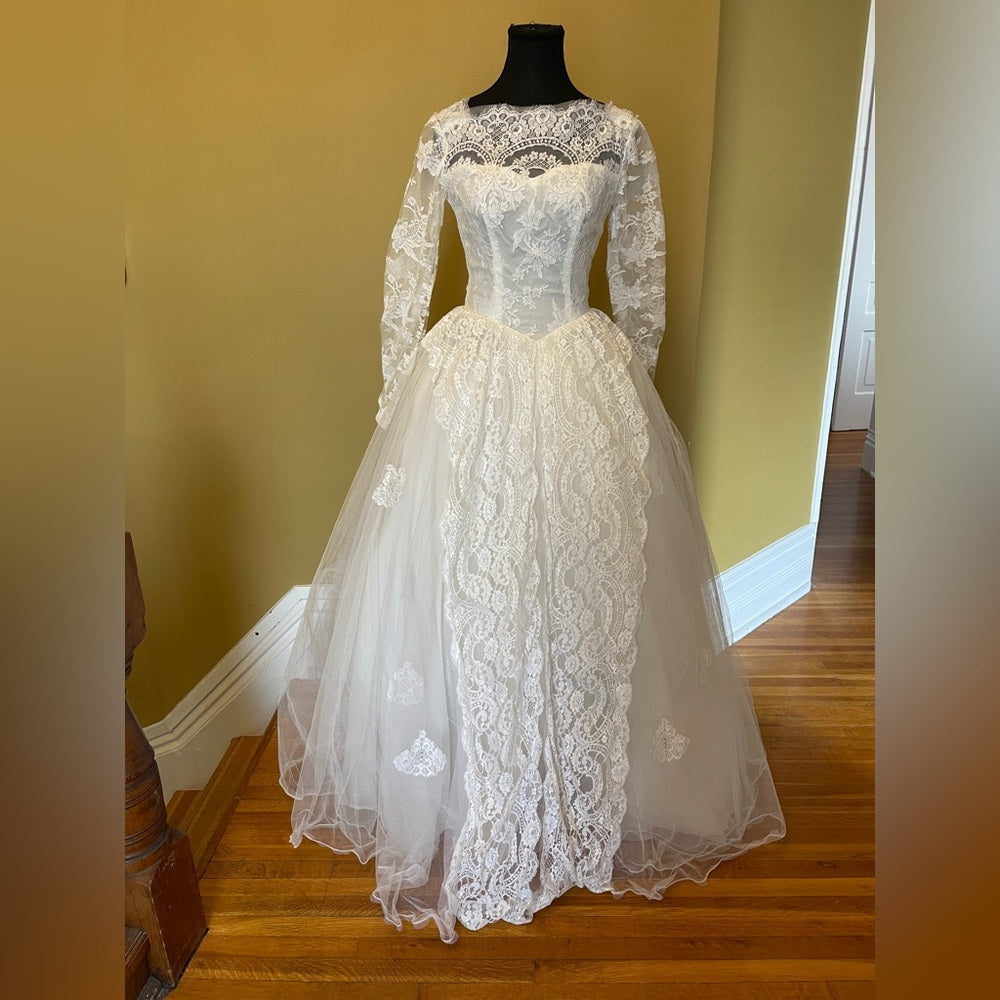 1950’s wedding gown