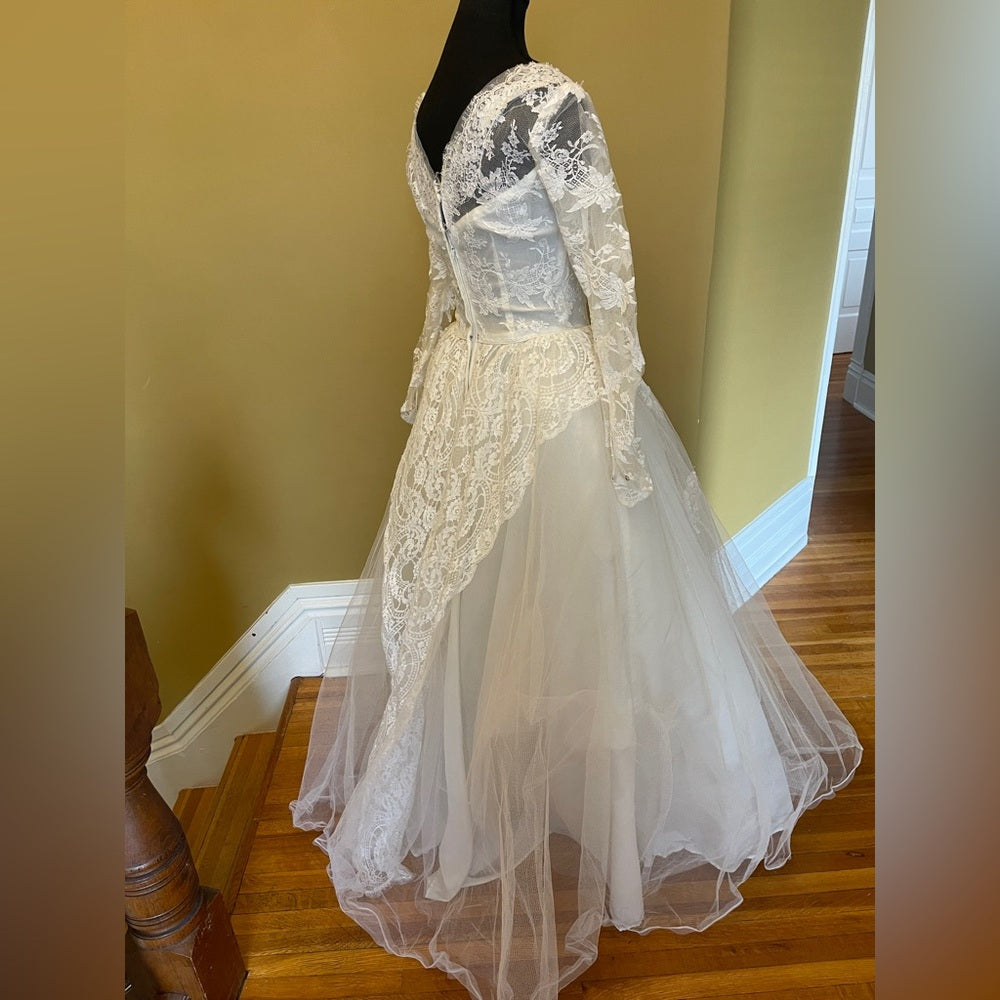 1950’s wedding gown