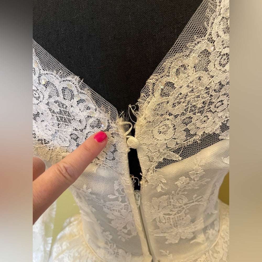 1950’s wedding gown