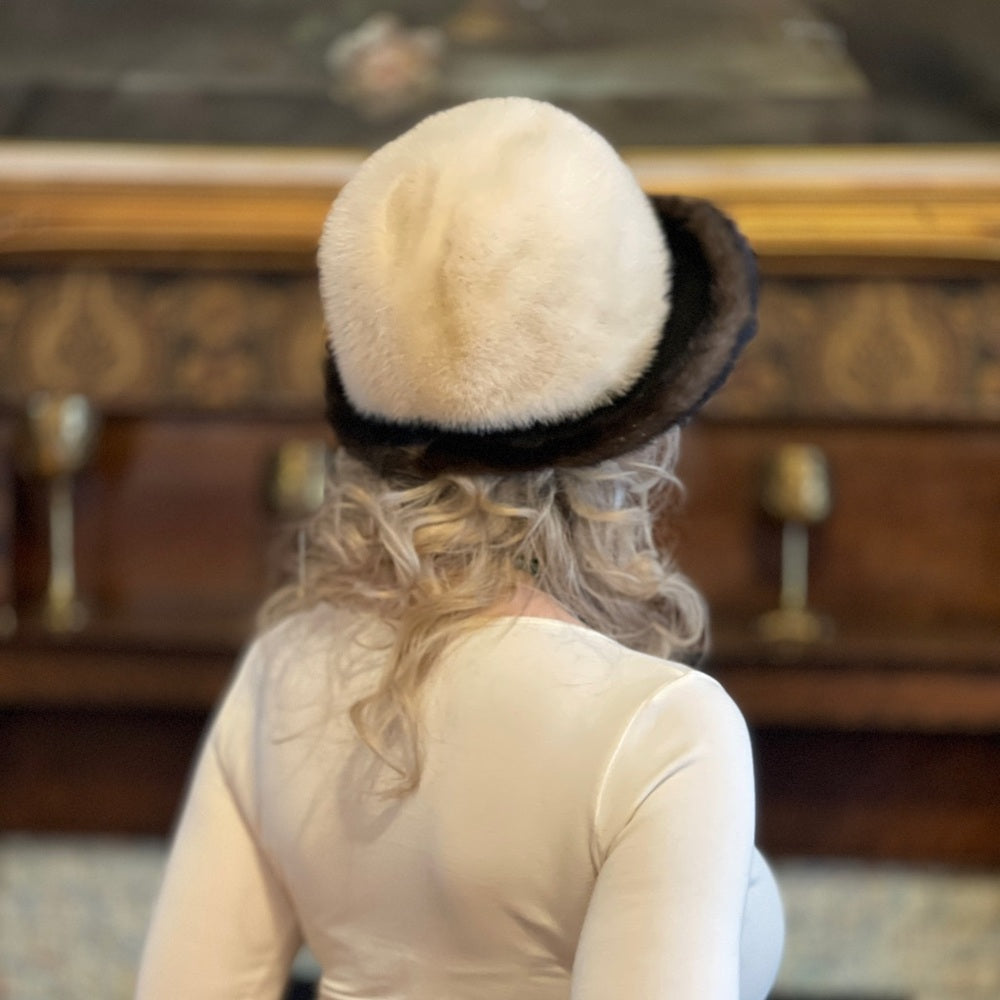 mink fur hat