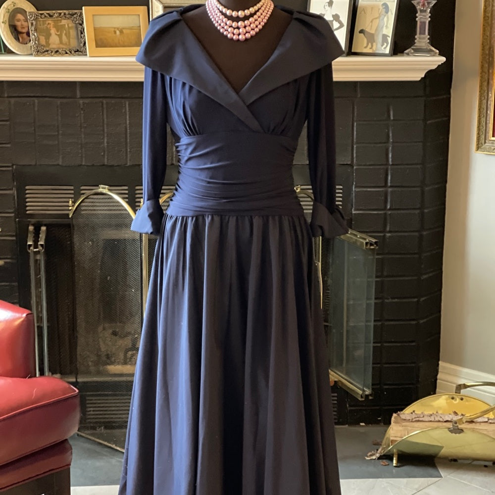 Navy formal dress sz 10