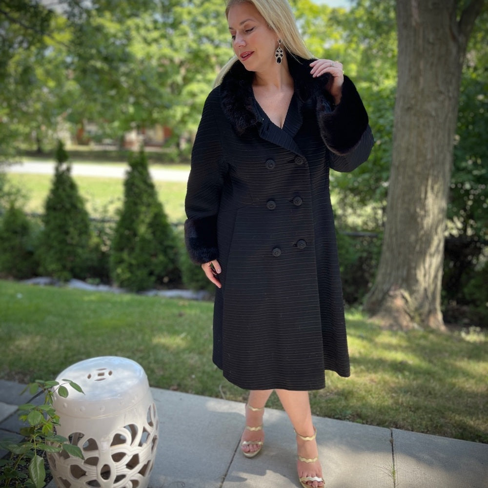 1960s dress coat L
