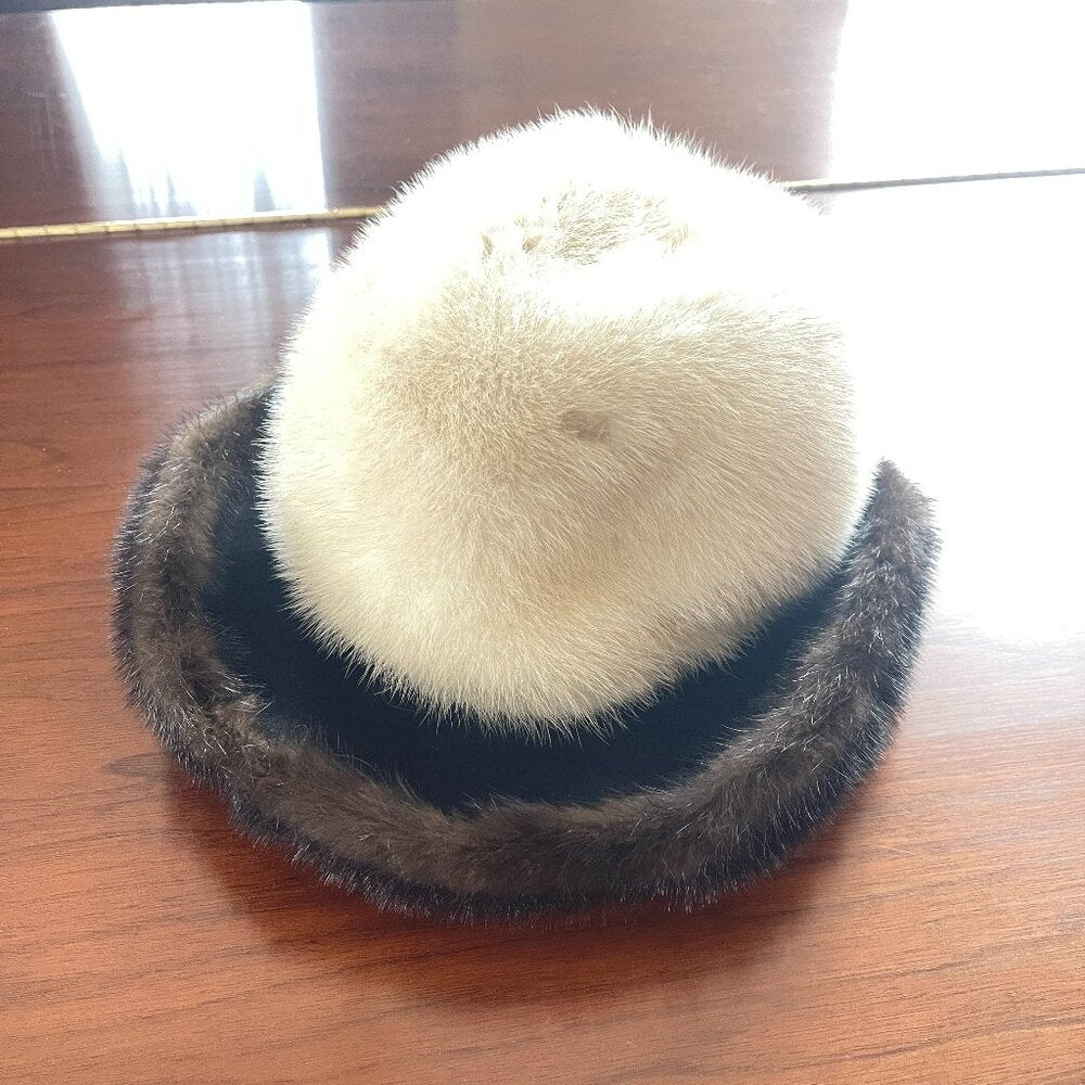 mink fur hat