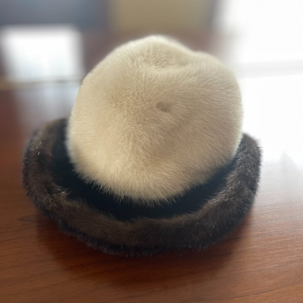 mink fur hat