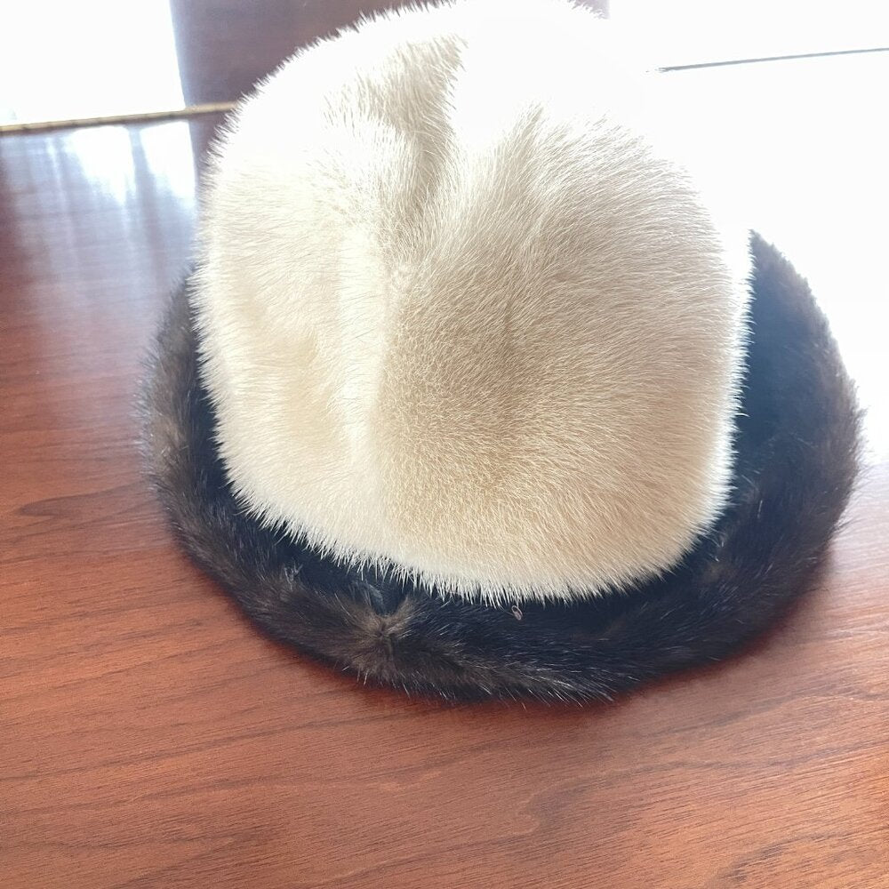 mink fur hat