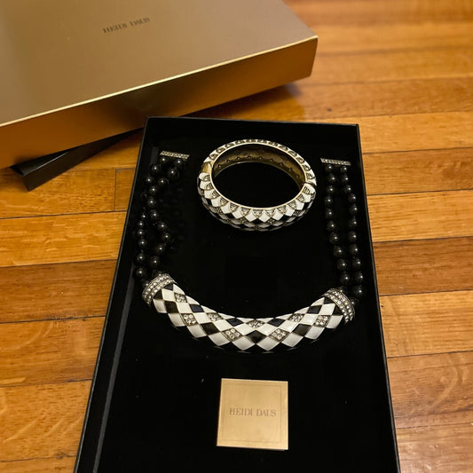 Heidi Daus bangle & necklace