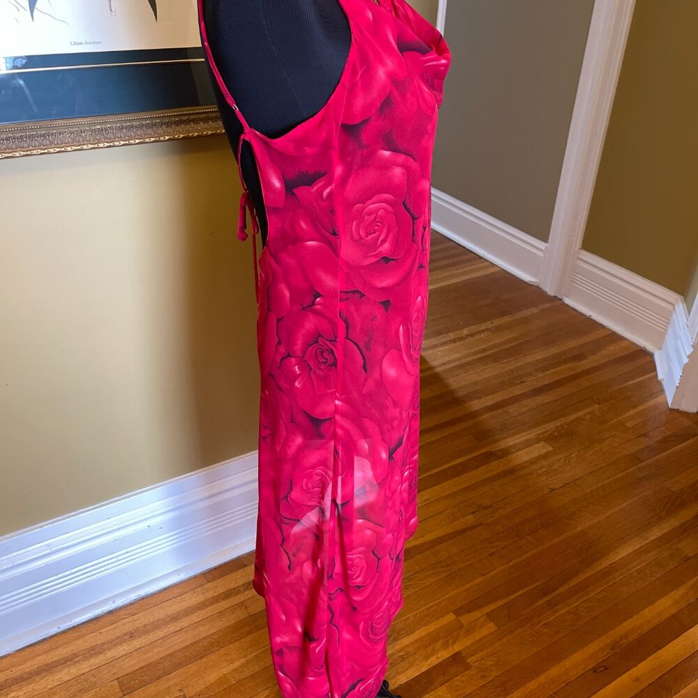 Red rose nightgown Large
